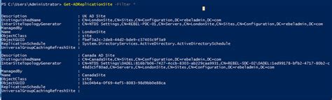 check ad replication powershell